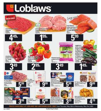 Loblaws Flyer - May 25, 2023 - May 31, 2023.