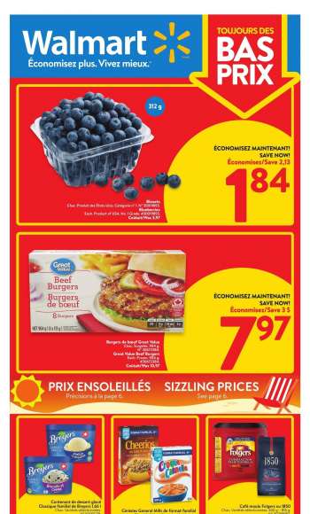 Circulaire Walmart - 25 Mai 2023 - 31 Mai 2023.