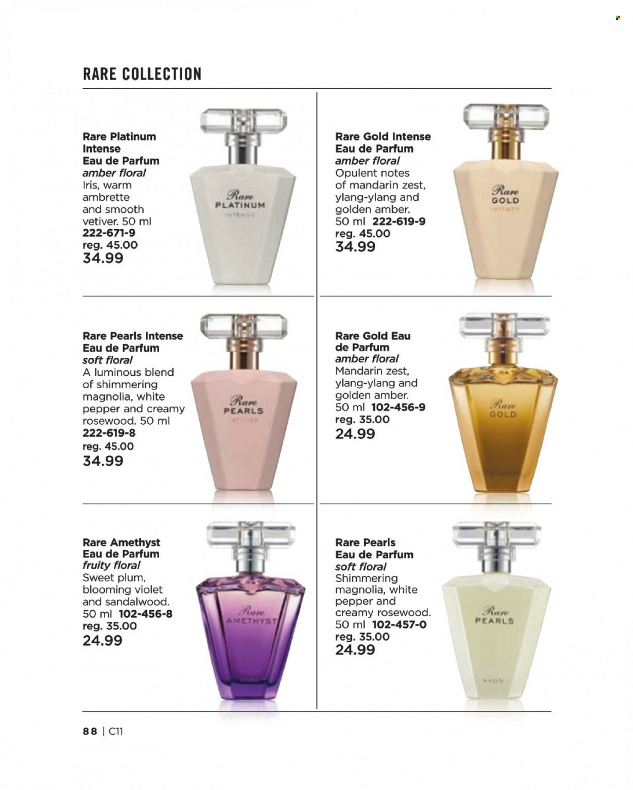thumbnail - Circulaire Avon - Produits soldés - eau de parfum. Page 88.