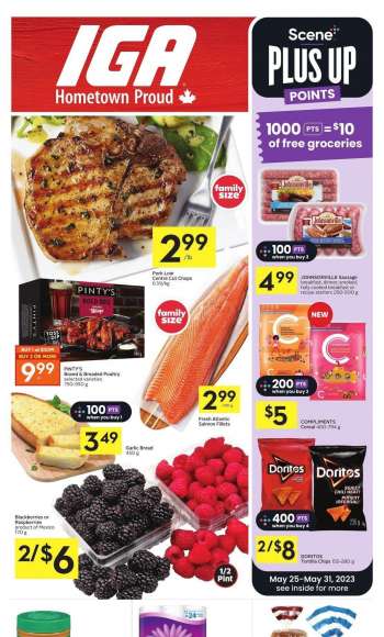 IGA Flyer - May 25, 2023 - May 31, 2023.