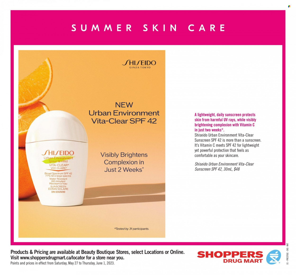 Shoppers Drug Mart flyer - May 27, 2023 - June 01, 2023. Page 9