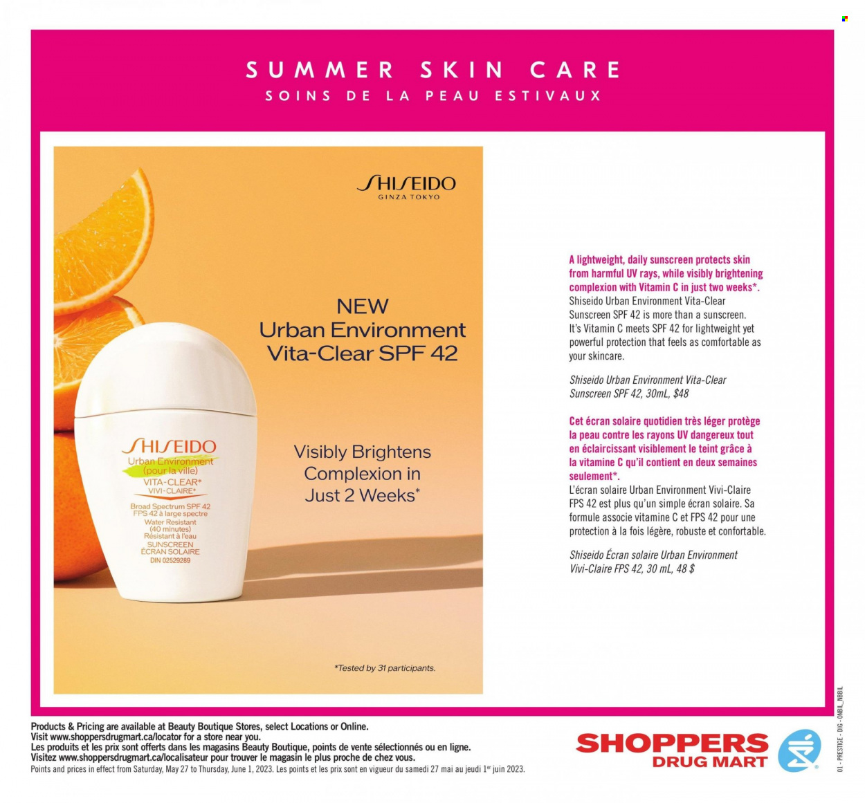 Shoppers Drug Mart flyer - May 27, 2023 - June 01, 2023. Page 9