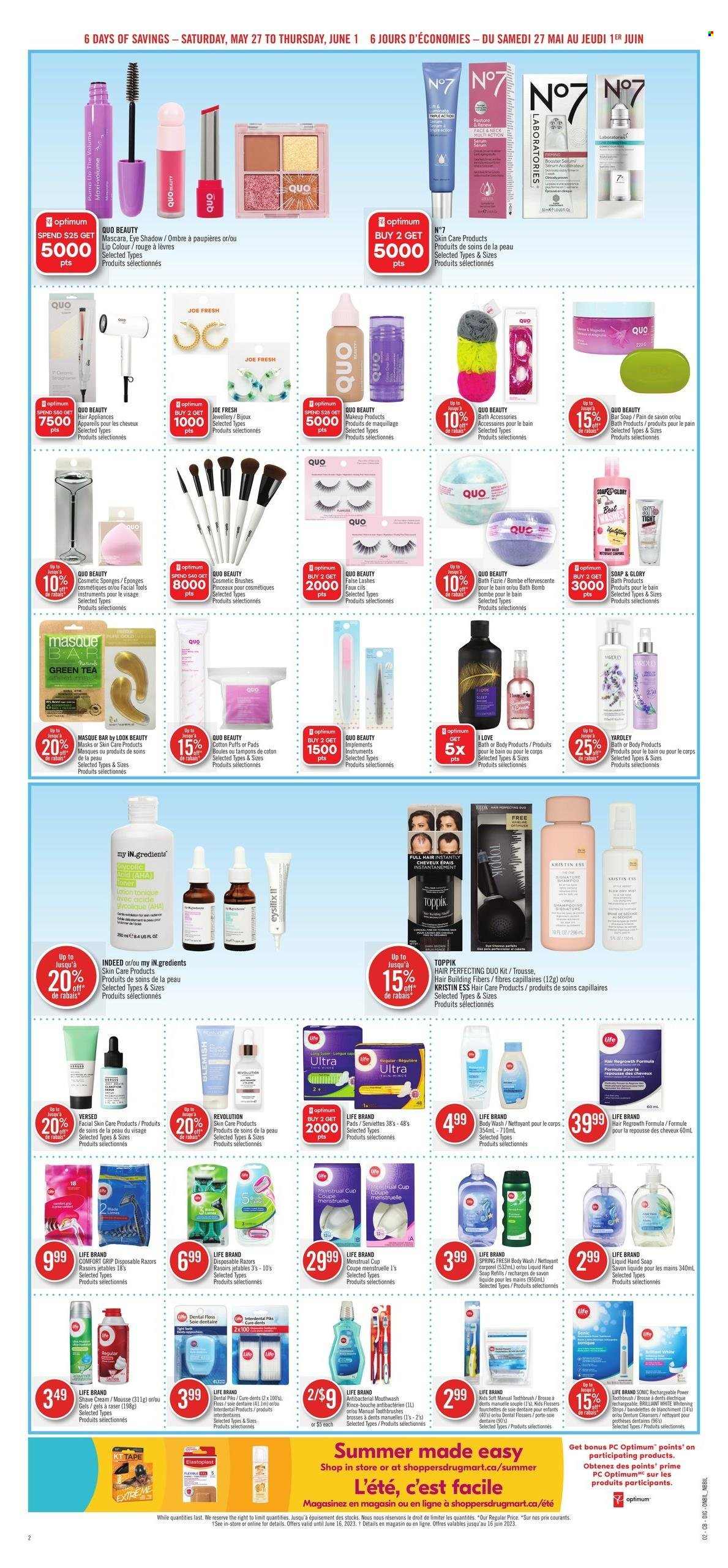 Shoppers Drug Mart flyer - May 27, 2023 - June 01, 2023. Page 14