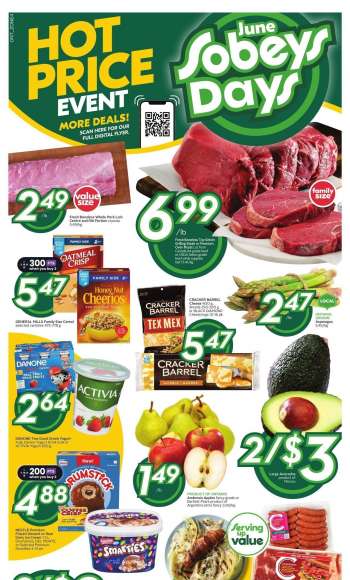 Sobeys Flyer - June 01, 2023 - June 07, 2023.