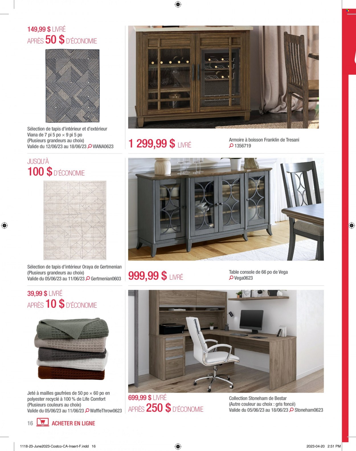 thumbnail - Costco Flyer - June 01, 2023 - June 30, 2023 - Sales products - table. Page 16.