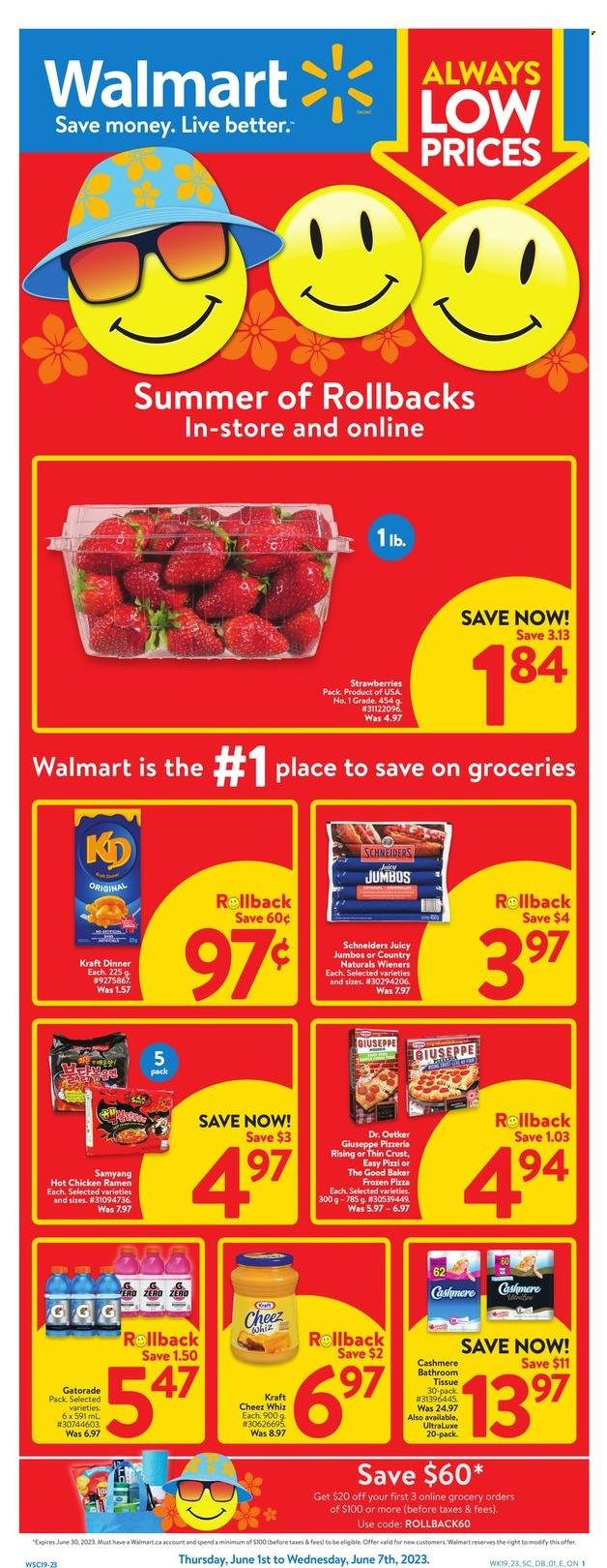 Walmart flyer. Page 1