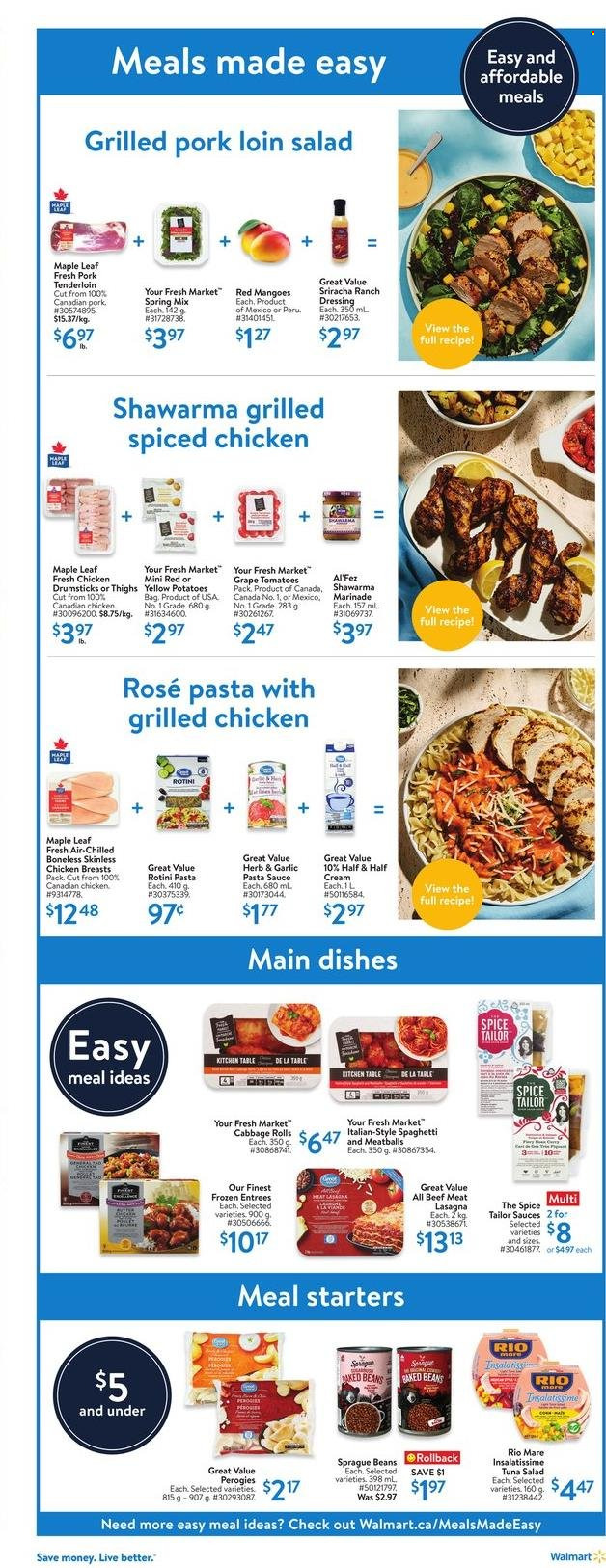 Walmart flyer. Page 6