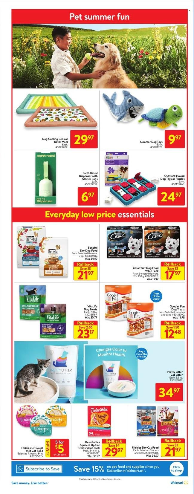 Walmart flyer. Page 17