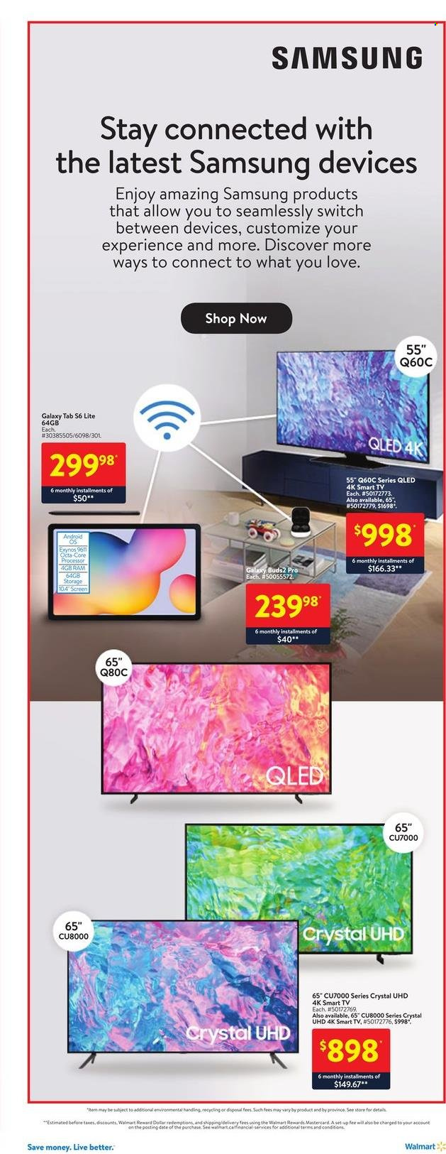 Walmart flyer. Page 24