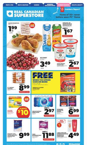 Circulaire Real Canadian Superstore - 08 Juin 2023 - 14 Juin 2023.