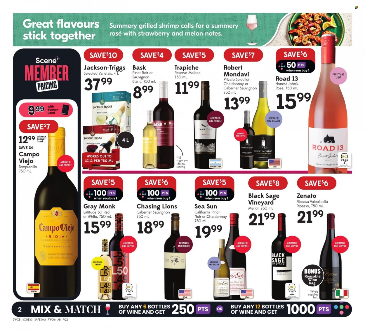 Sobeys Liquor flyer - June 08, 2023 - June 14, 2023. Page 2