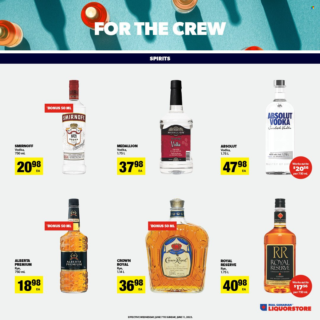 Real Canadian Liquorstore flyer - June 07, 2023 - June 11, 2023. Page 6