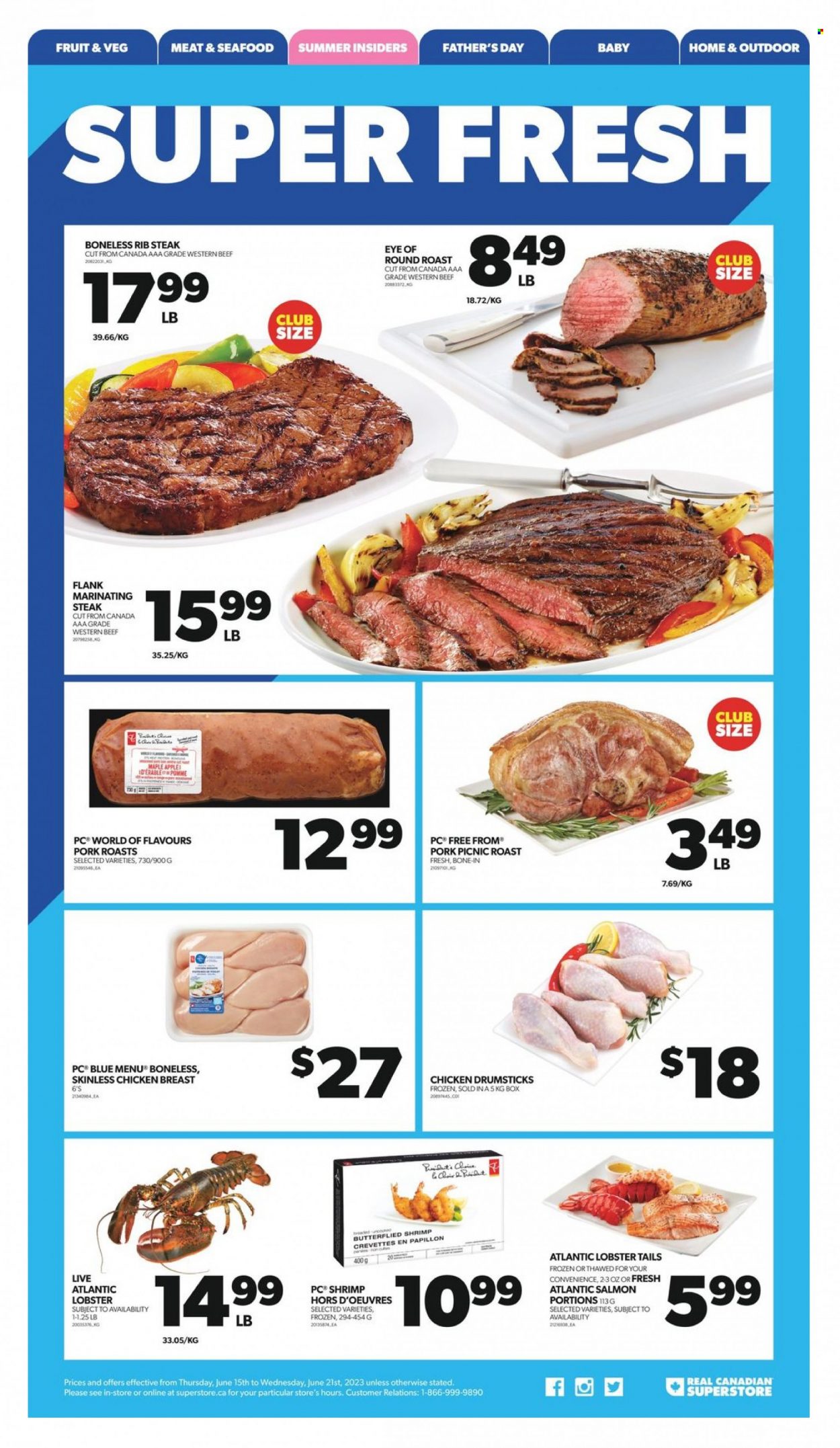 Real Canadian Superstore flyer - June 15, 2023 - June 21, 2023. Page 3