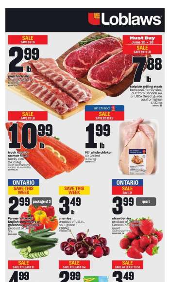 Loblaws Flyer - June 15, 2023 - June 21, 2023.