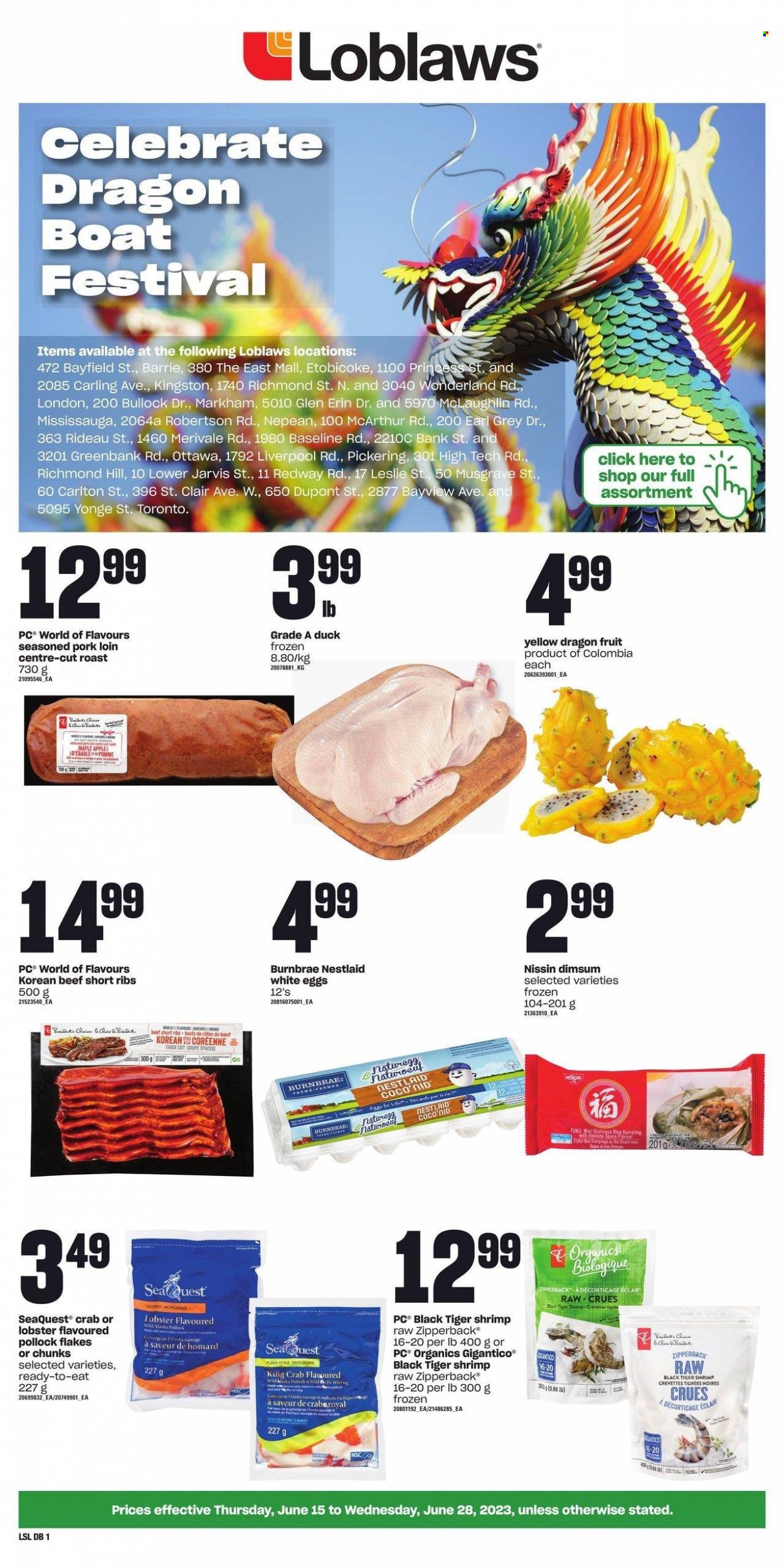 Loblaws flyer - June 15, 2023 - June 28, 2023. Page 1