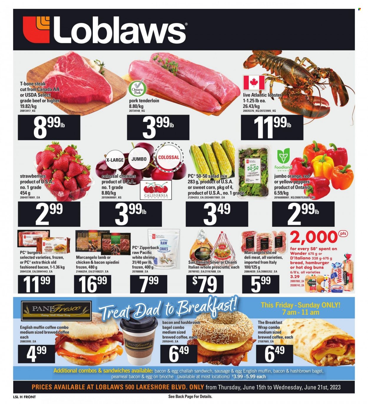 Loblaws flyer - June 15, 2023 - June 21, 2023. Page 1