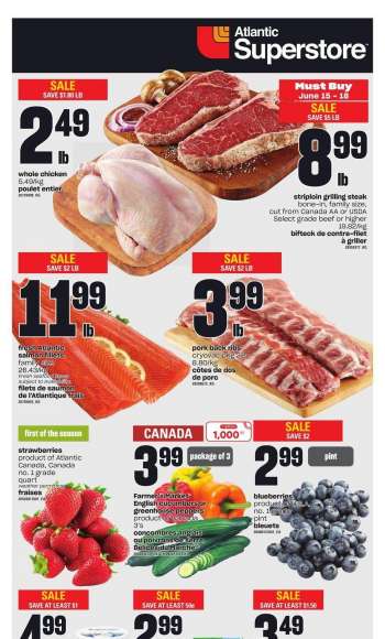Atlantic Superstore Flyer - June 15, 2023 - June 21, 2023.
