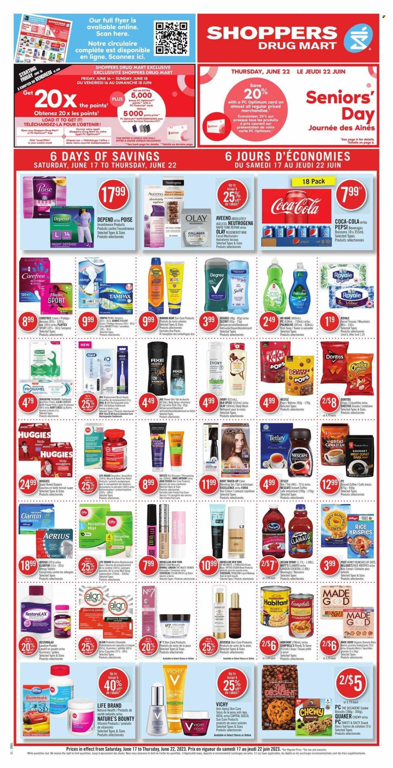 Shoppers Drug Mart flyer - June 17, 2023 - June 22, 2023. Page 1