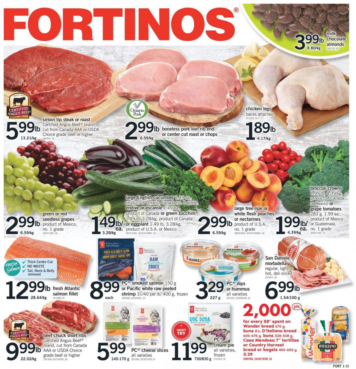 Fortinos flyer - June 22, 2023 - June 28, 2023. Page 1