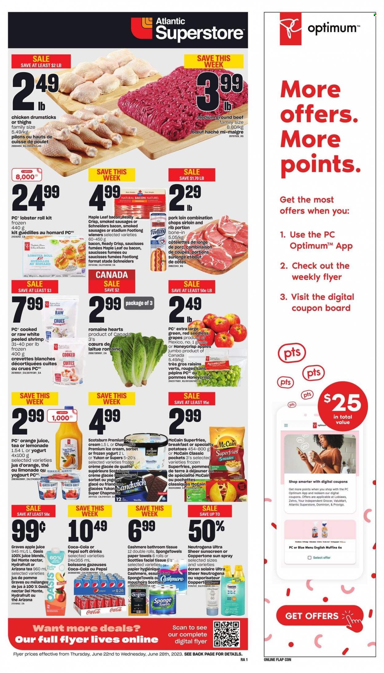 Atlantic Superstore flyer - June 22, 2023 - June 28, 2023. Page 1