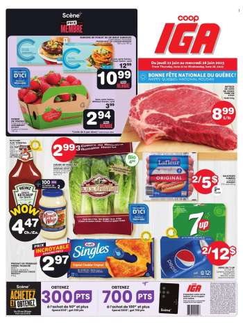 IGA Flyer - June 22, 2023 - June 28, 2023.