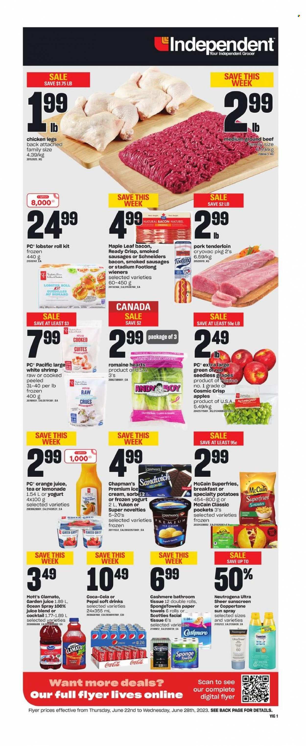 Independent flyer - June 22, 2023 - June 28, 2023. Page 1