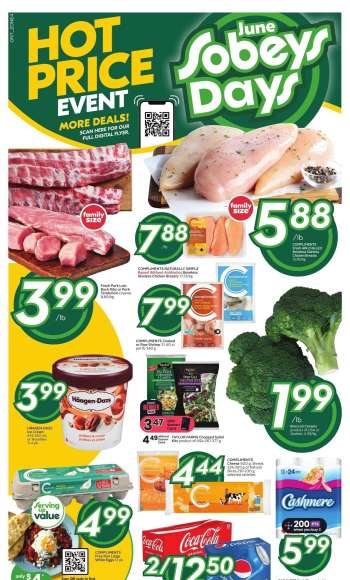 Sobeys Flyer - June 22, 2023 - June 28, 2023.