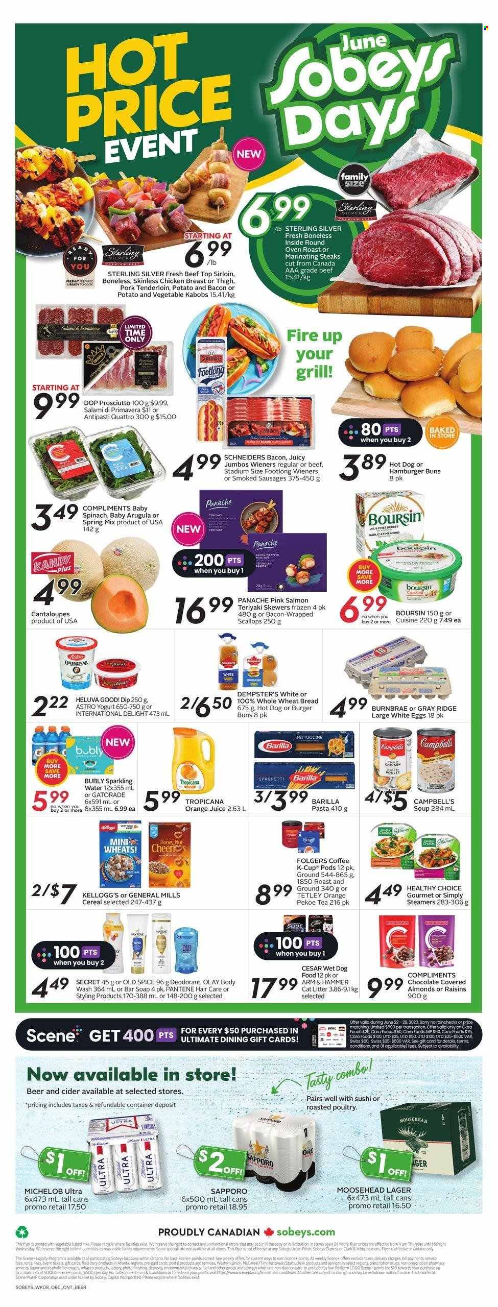 Sobeys flyer - June 22, 2023 - June 28, 2023. Page 2