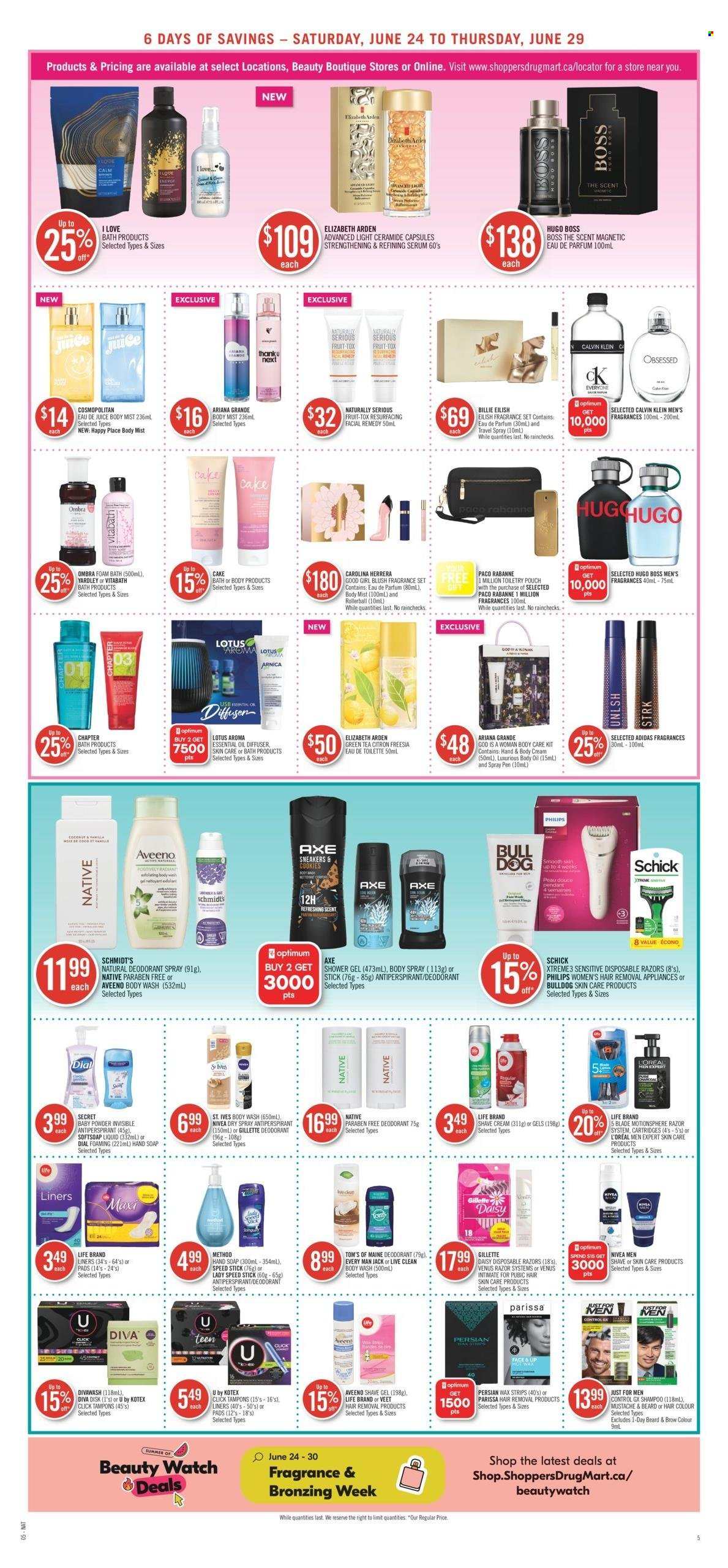 Shoppers Drug Mart flyer - June 24, 2023 - June 29, 2023. Page 9