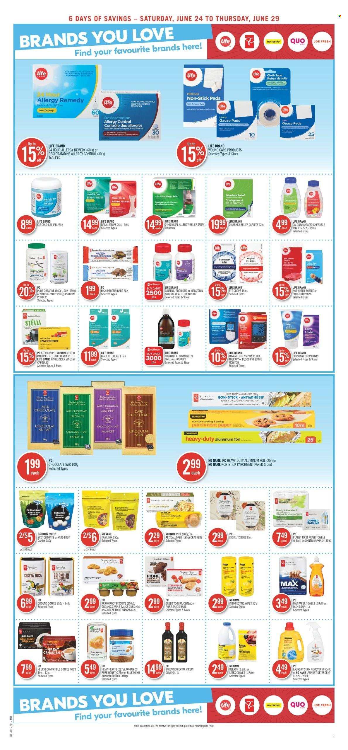 Shoppers Drug Mart flyer - June 24, 2023 - June 29, 2023. Page 15