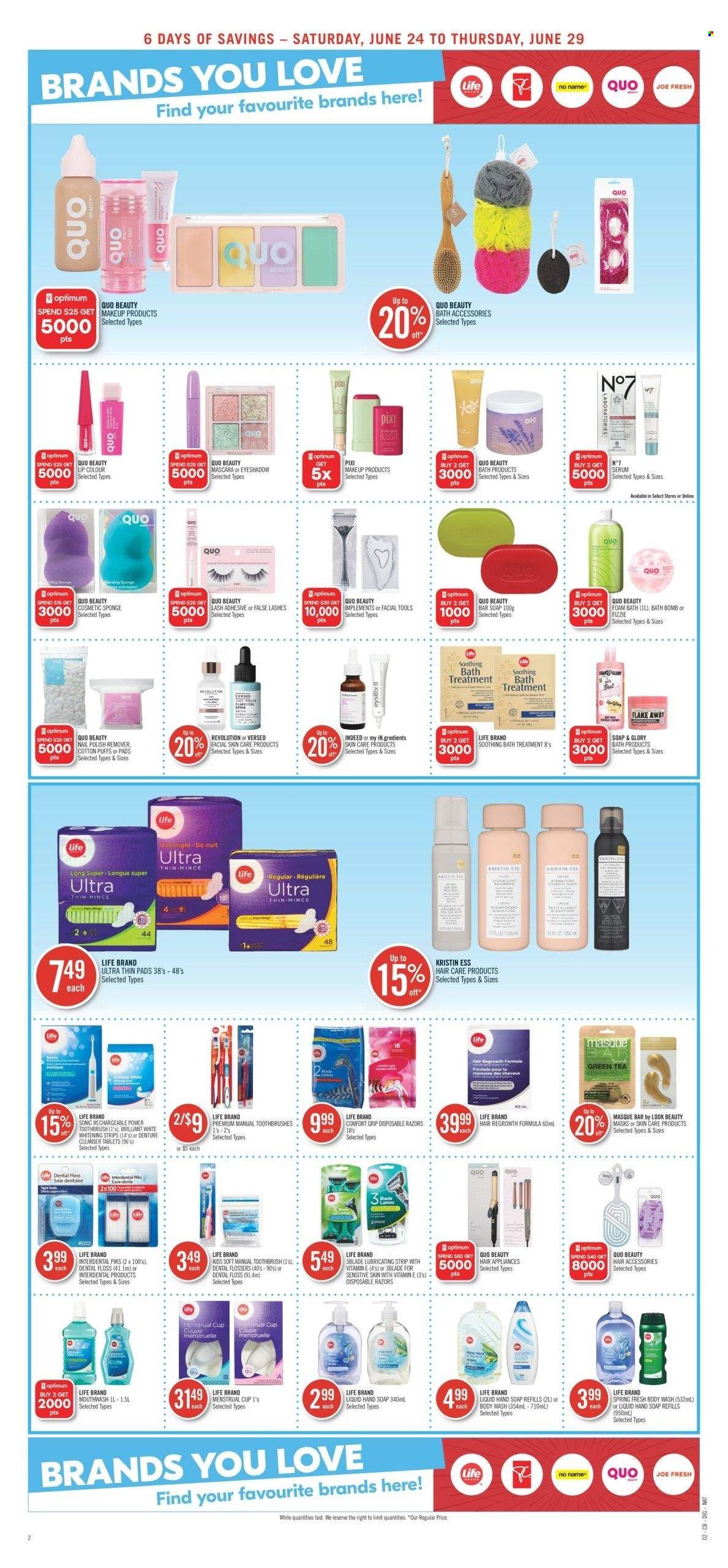 Shoppers Drug Mart flyer - June 24, 2023 - June 29, 2023. Page 16