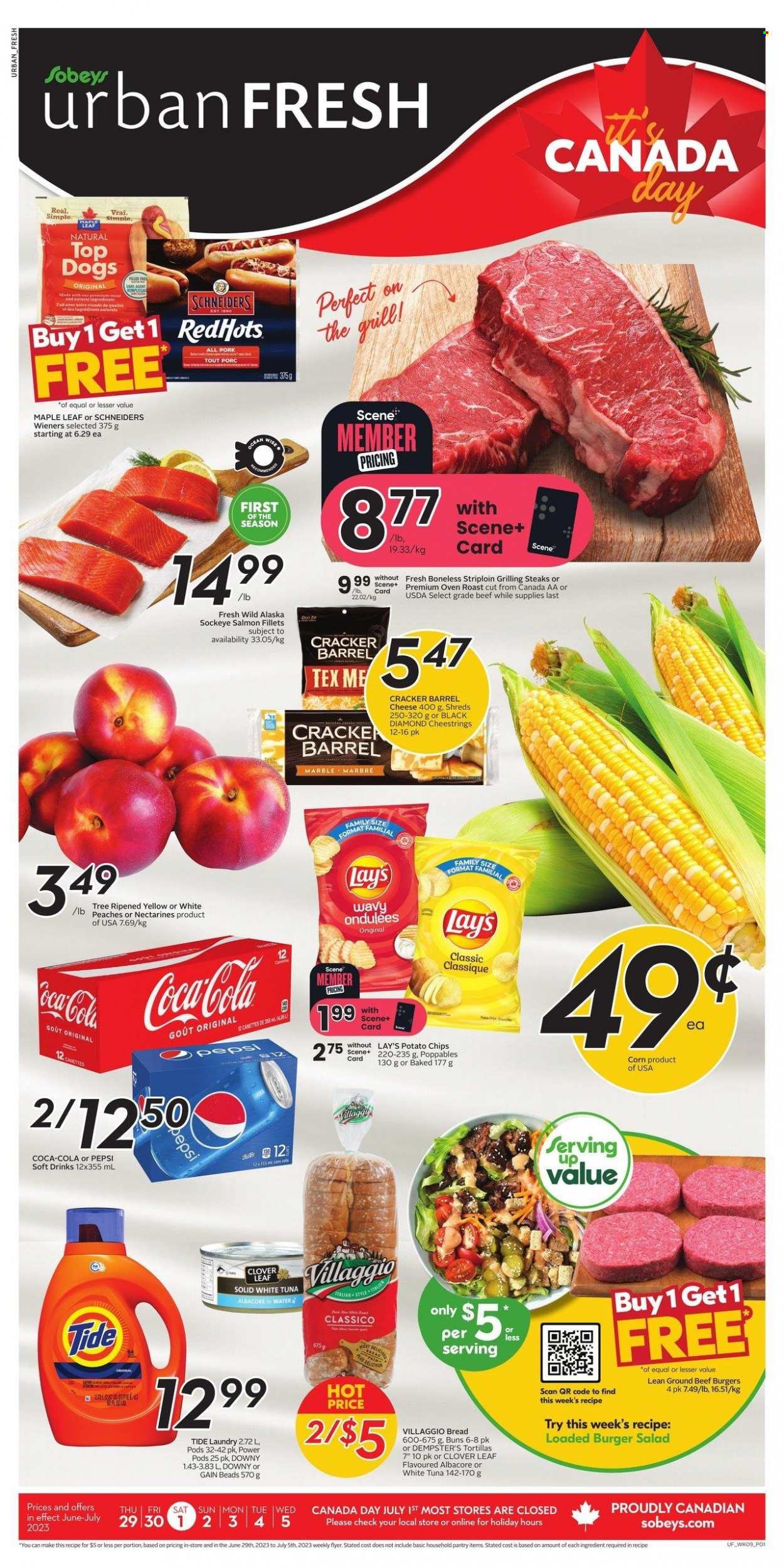 Sobeys Urban Fresh flyer - June 29, 2023 - July 05, 2023. Page 1