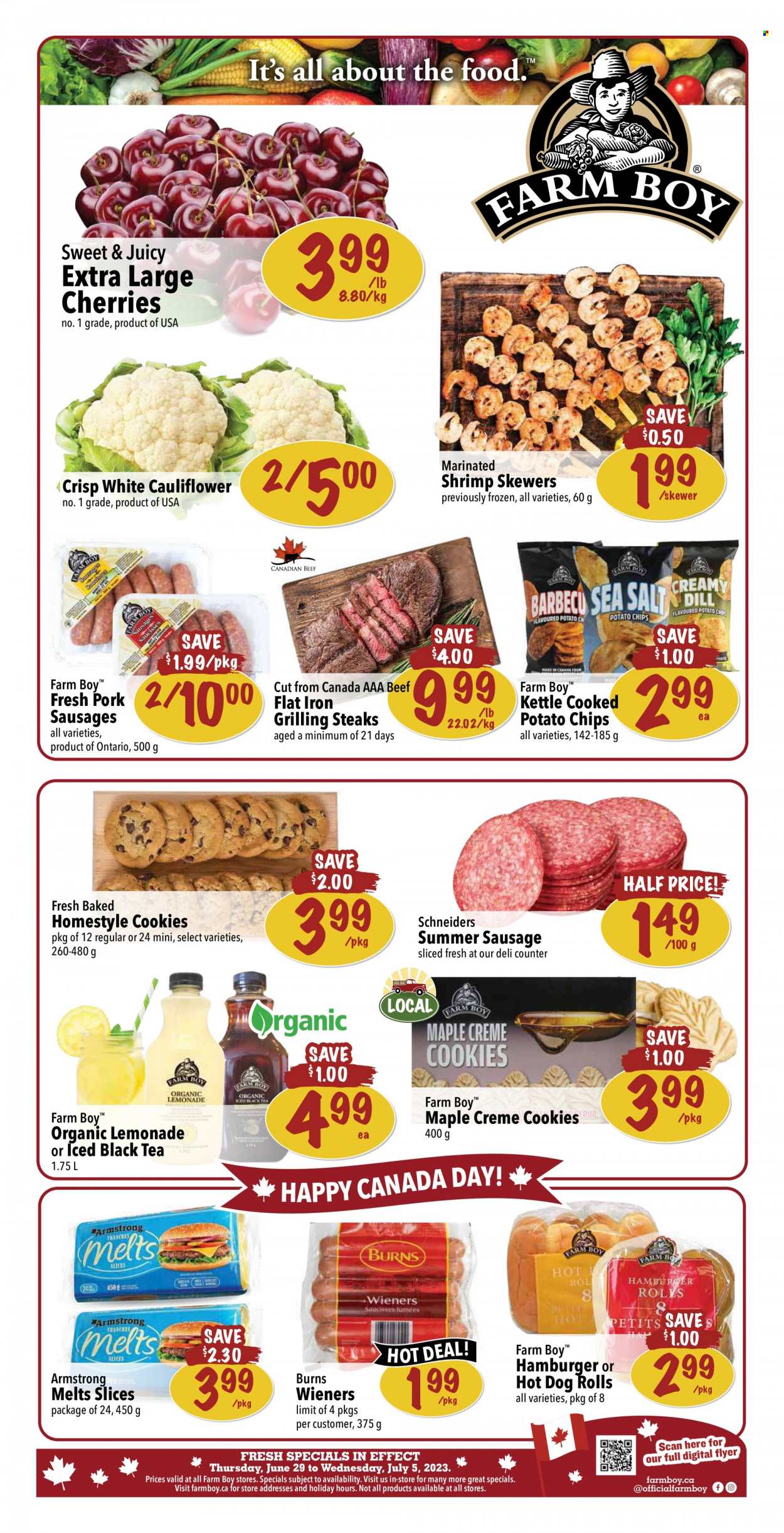 Farm Boy flyer - June 29, 2023 - July 05, 2023. Page 1