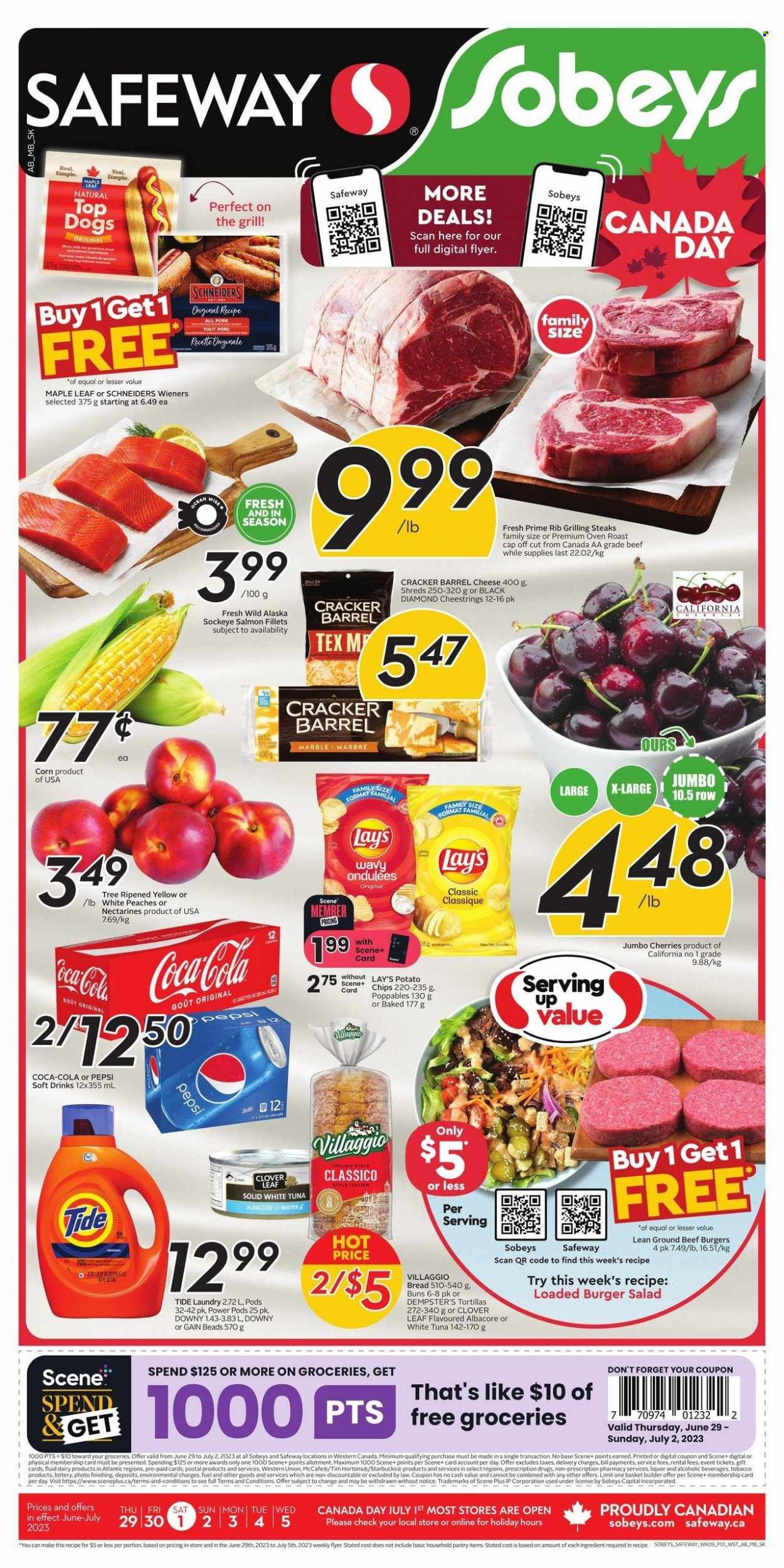 Sobeys flyer - June 29, 2023 - July 05, 2023. Page 1