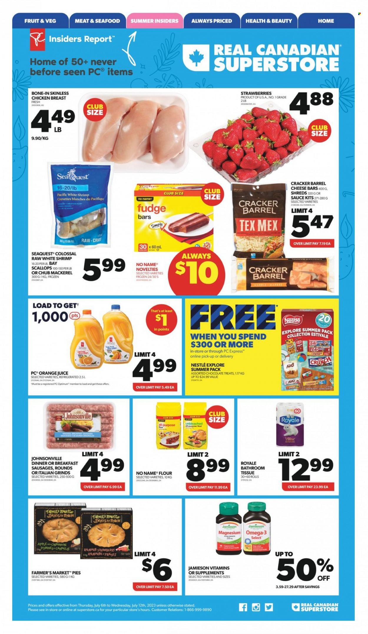Real Canadian Superstore flyer - July 06, 2023 - July 12, 2023. Page 1