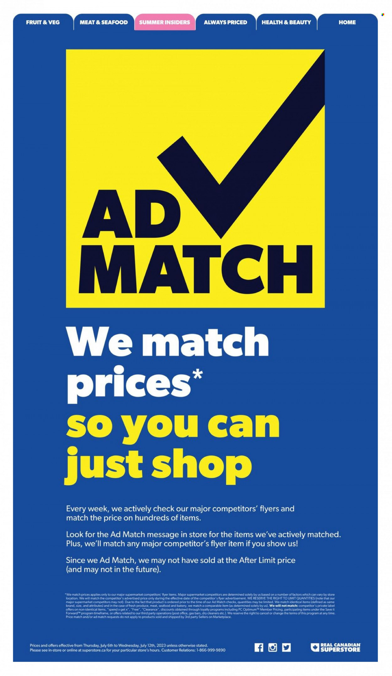 Real Canadian Superstore flyer - July 06, 2023 - July 12, 2023. Page 21