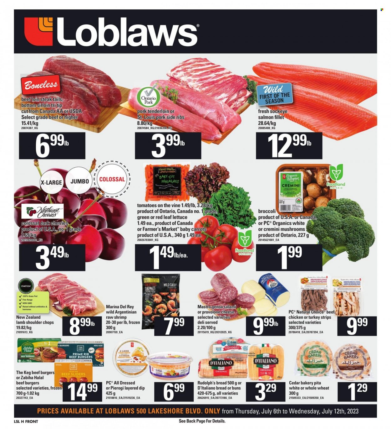 Loblaws flyer - July 06, 2023 - July 12, 2023. Page 1