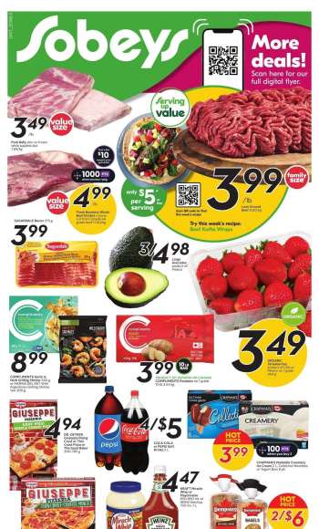 Sobeys Flyer - July 06, 2023 - July 12, 2023.