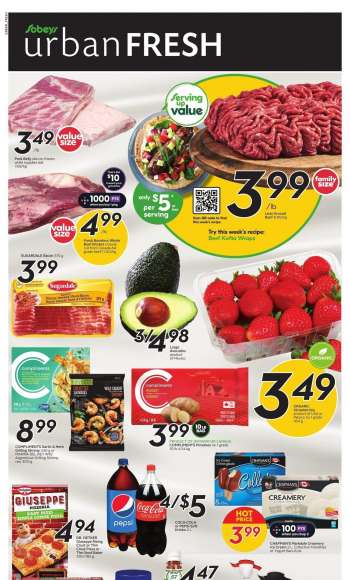 Circulaire Sobeys Urban Fresh - 06 Juillet 2023 - 12 Juillet 2023.