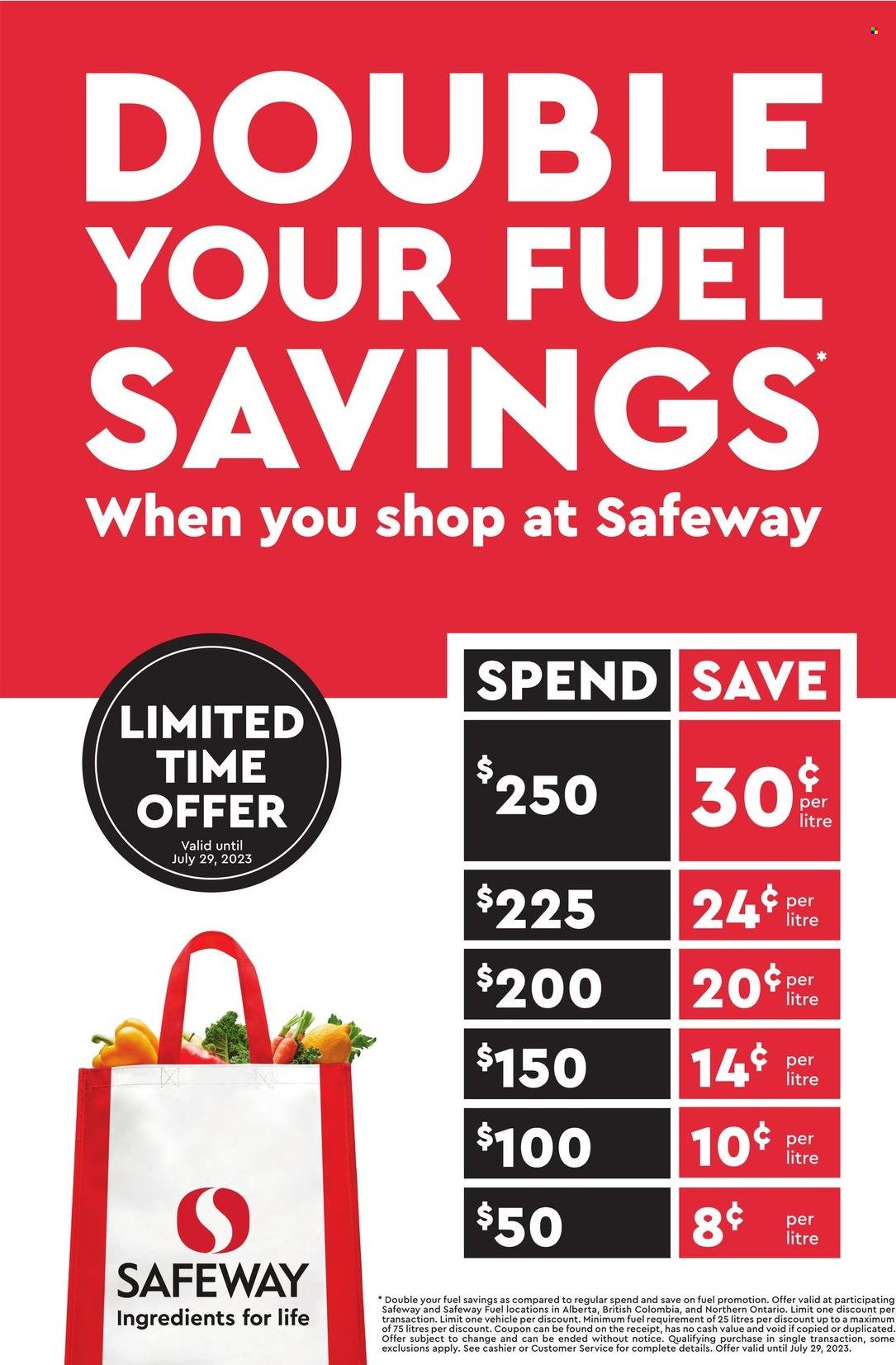 Circulaire Safeway - 06 Juillet 2023 - 12 Juillet 2023. Page 7