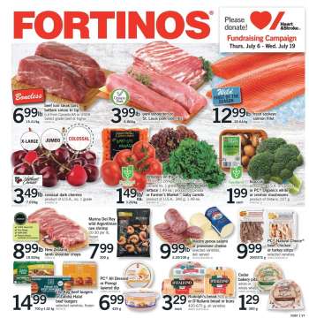 Fortinos Flyer - July 06, 2023 - July 12, 2023.