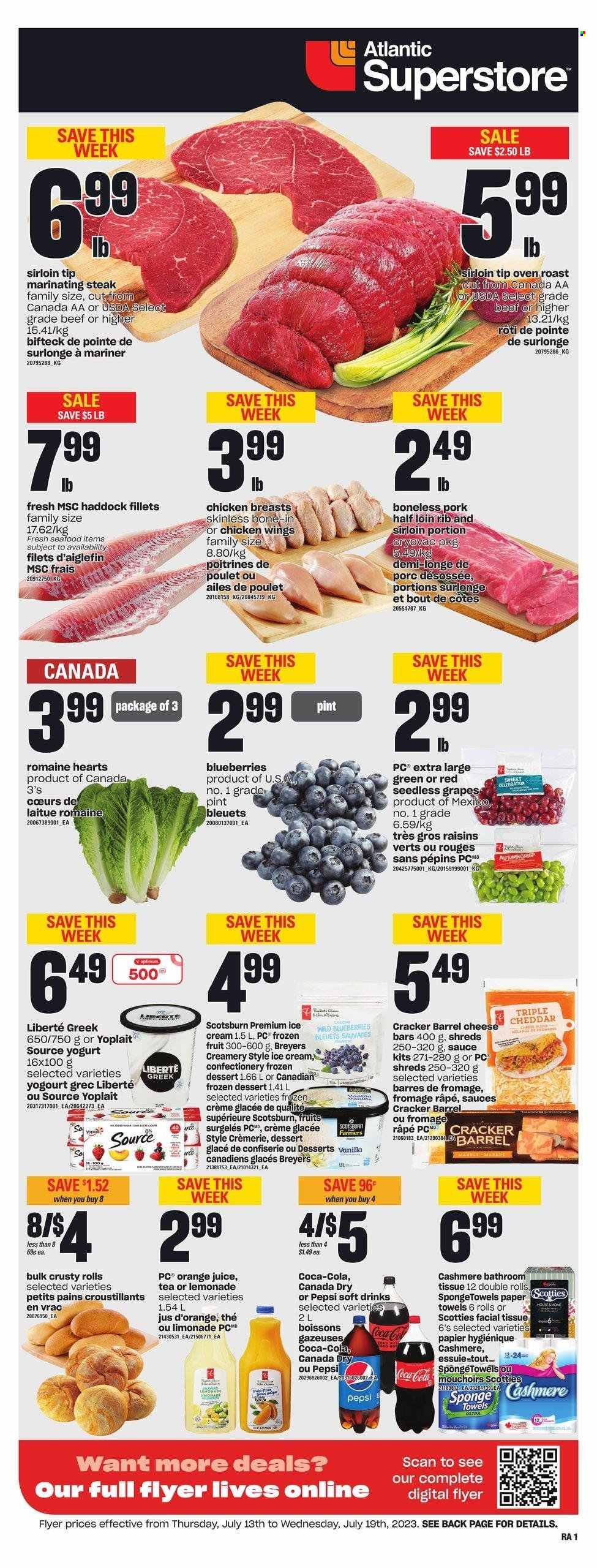 Atlantic Superstore flyer - July 13, 2023 - July 19, 2023. Page 1