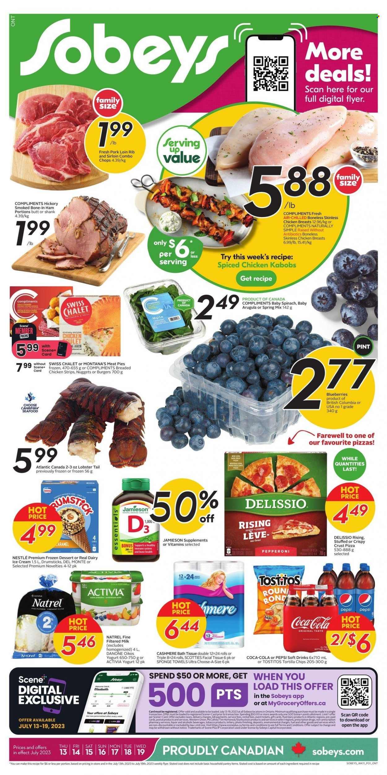 Sobeys flyer - July 13, 2023 - July 19, 2023. Page 1