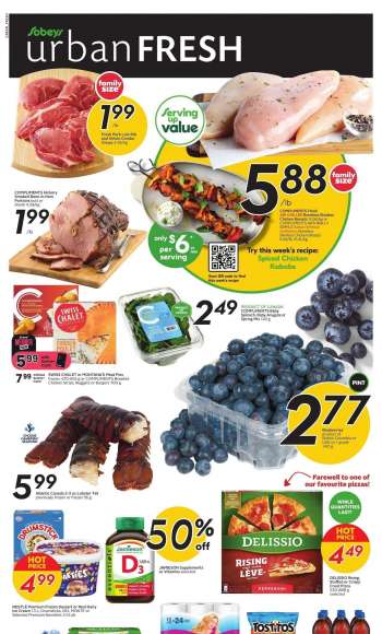Sobeys Urban Fresh Flyer - July 13, 2023 - July 19, 2023.