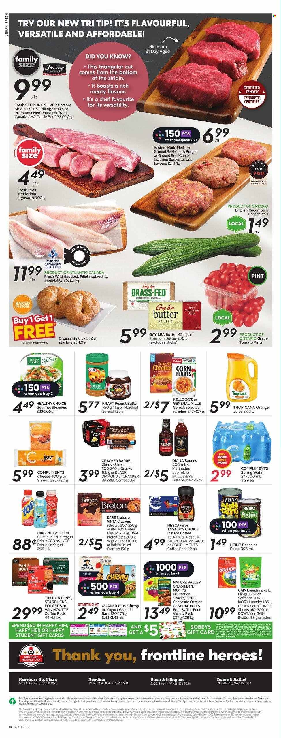 Sobeys Urban Fresh flyer - July 13, 2023 - July 19, 2023. Page 2