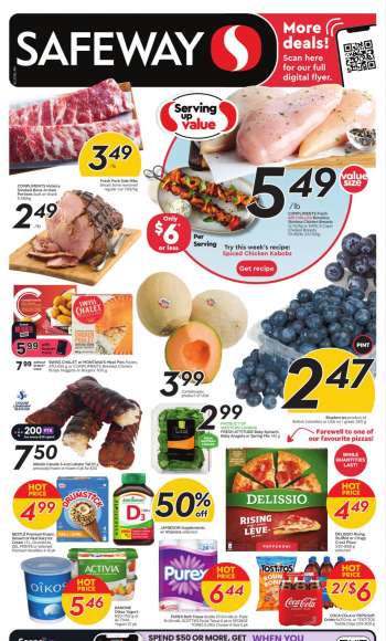 Safeway Flyer - July 13, 2023 - July 19, 2023.