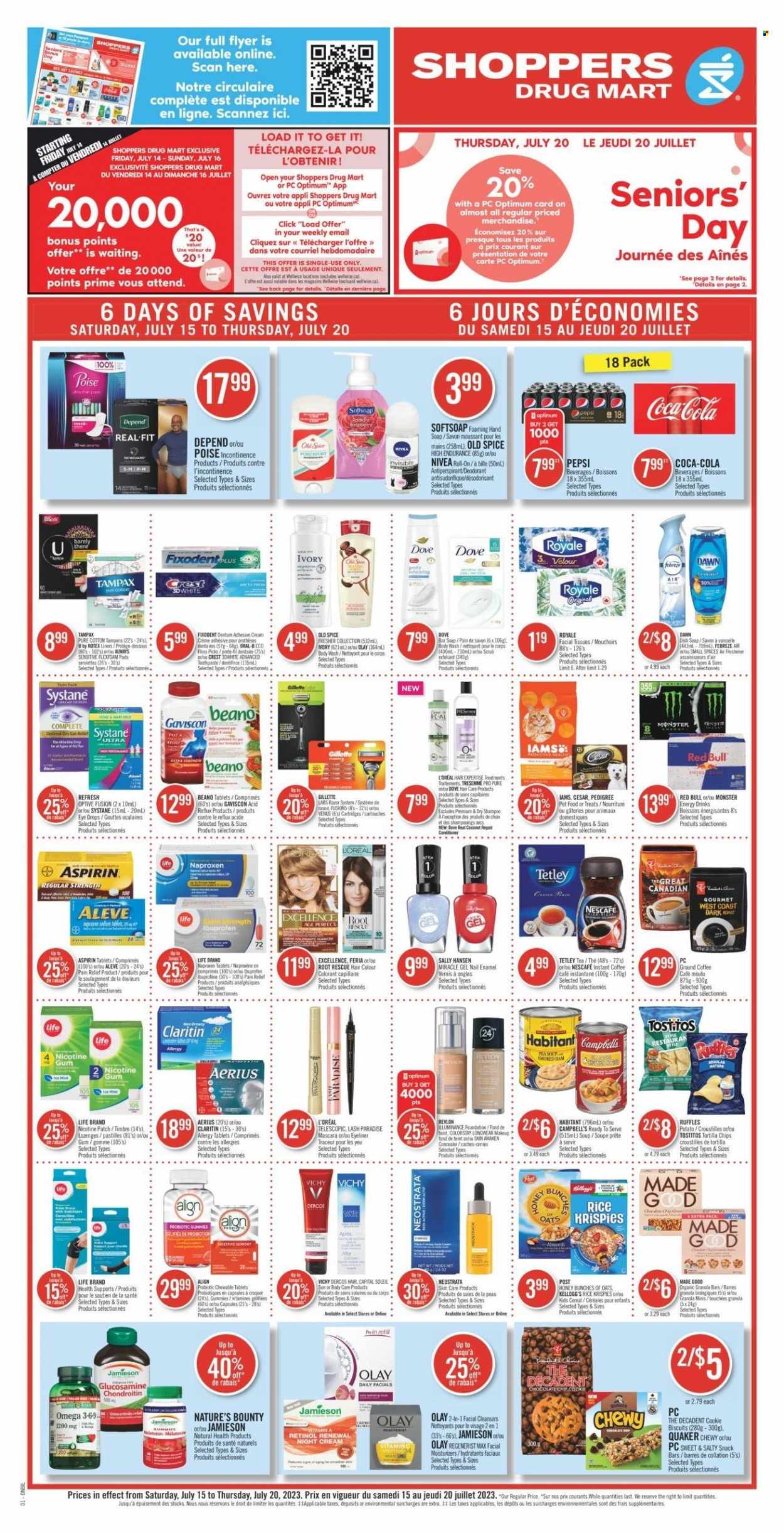 Shoppers Drug Mart flyer - July 15, 2023 - July 20, 2023. Page 3