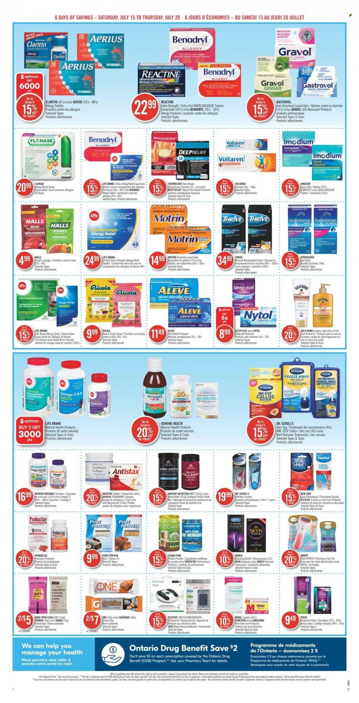 Shoppers Drug Mart flyer - July 15, 2023 - July 20, 2023. Page 4