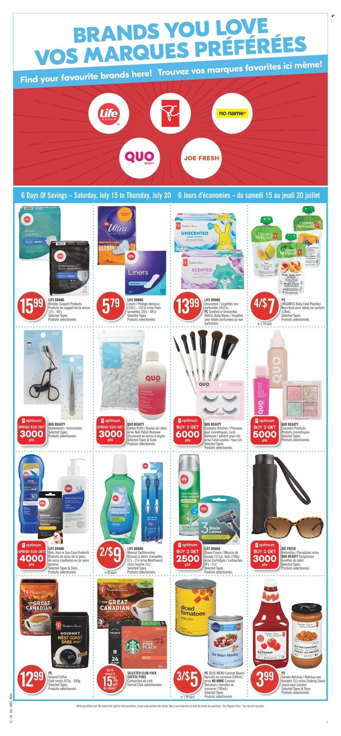 Shoppers Drug Mart flyer - July 15, 2023 - July 20, 2023. Page 15