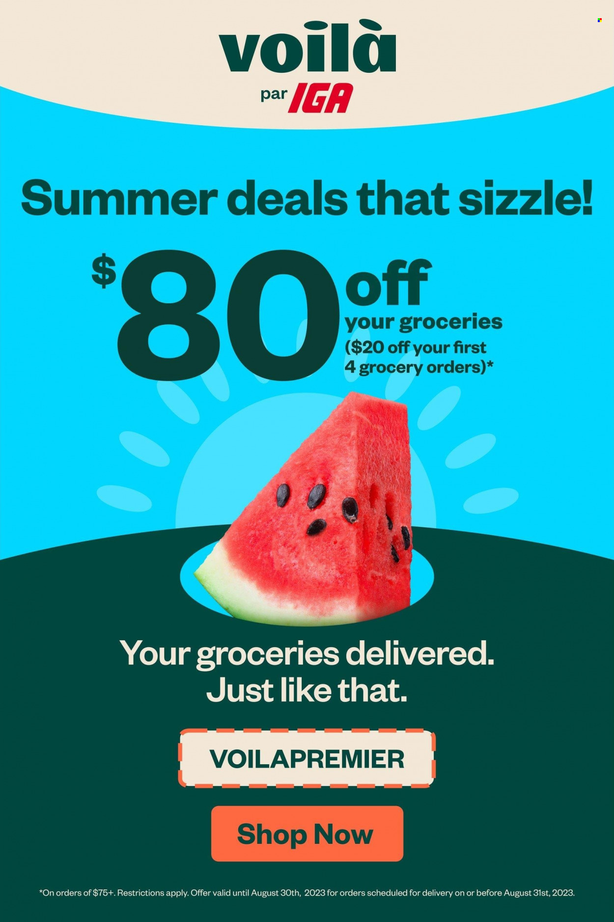 IGA flyer - July 13, 2023 - July 19, 2023. Page 6